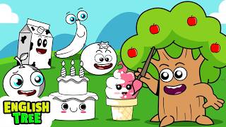 color foods english tree