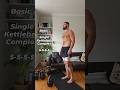 28 kg 5 rounds 1 min rest #kettlebell #kettlebellworkout #shorts