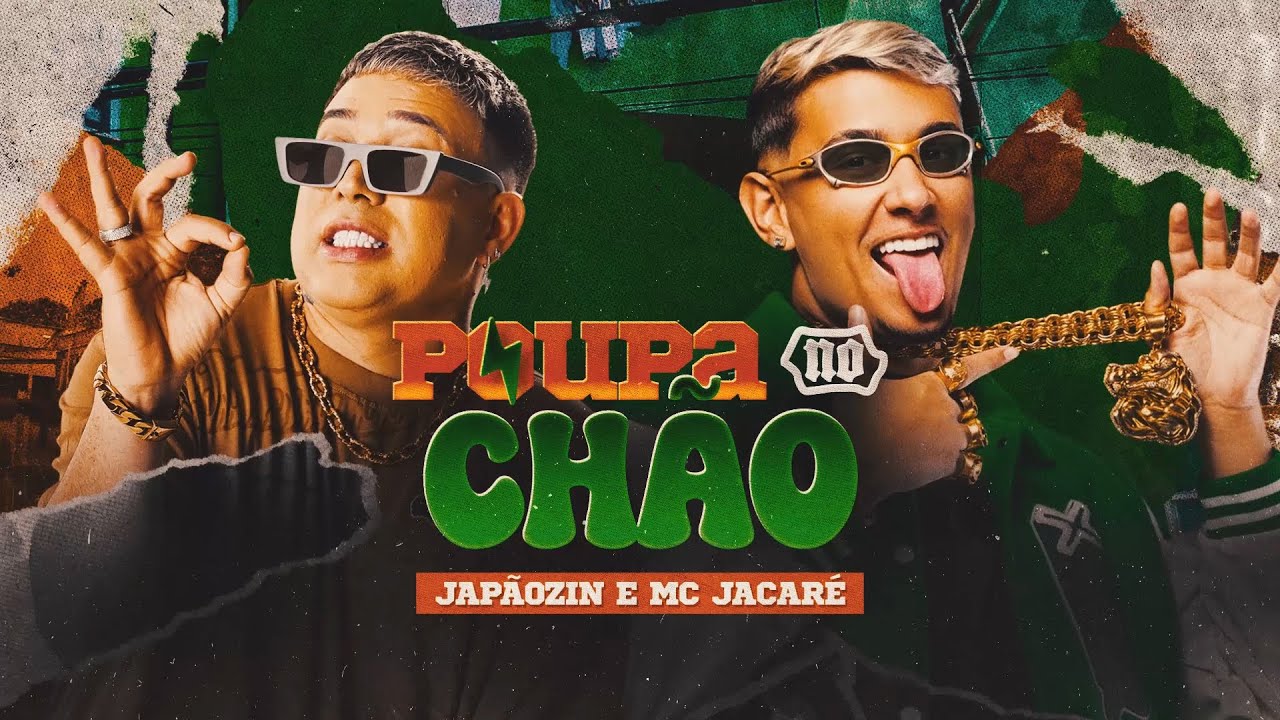 POUPA NO CHÃO - Japãozin e ‪@McJacareOficial‬ (Lyric Oficial