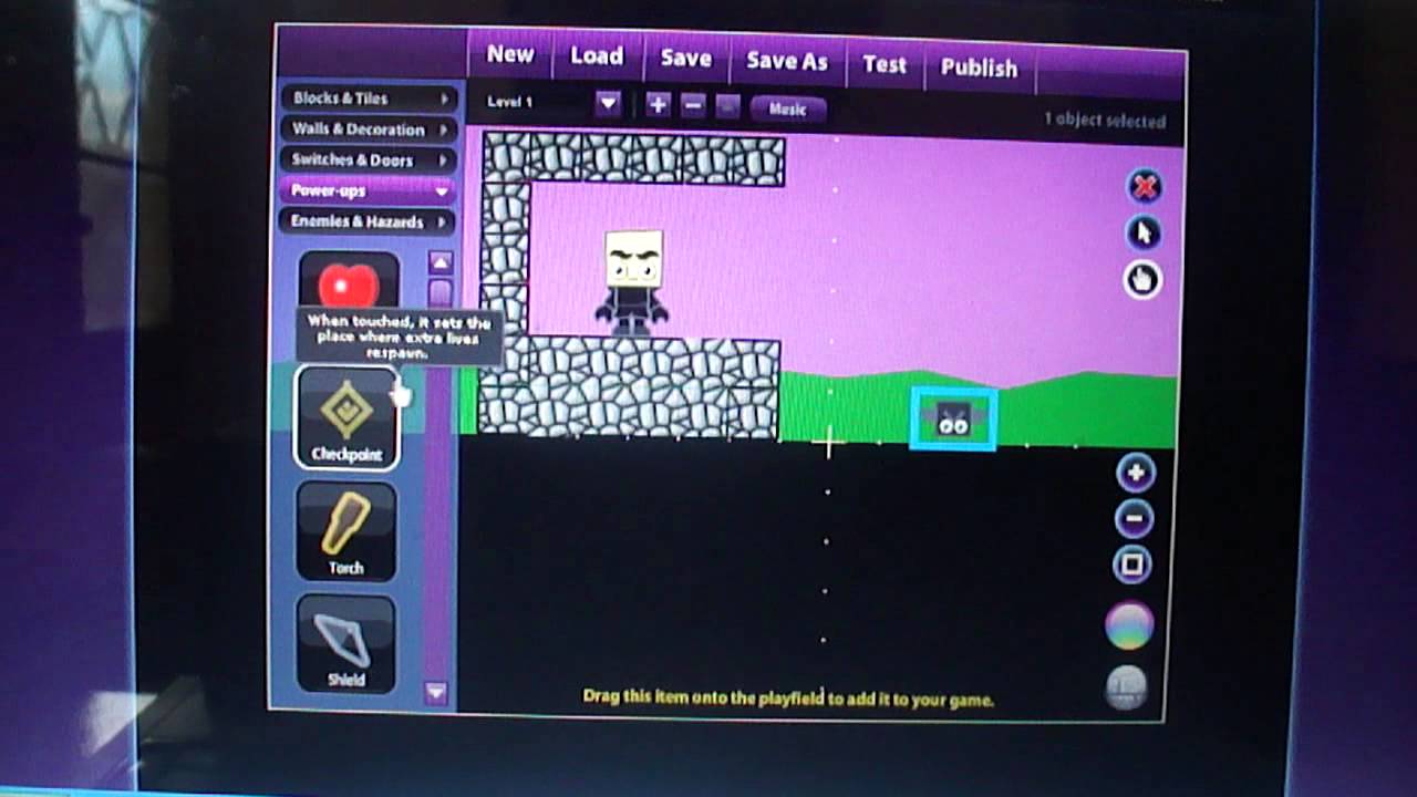 video aula de com criar um jogo no sploder - YouTube