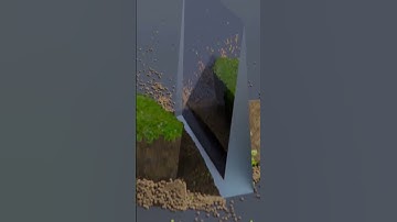 Throwing Minecraft Grass Block on sharp glass, cgi #shorts