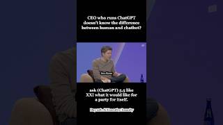 He’s throwing parties for chatbots, can someone tell this CEO Chatbots are not human.