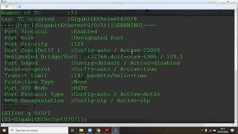 Lab 3 2 Configuring RSTP