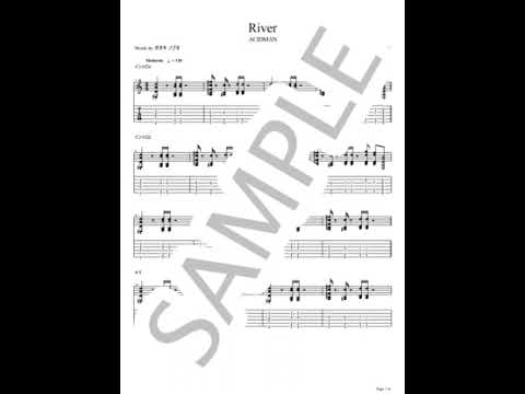 River【Guitar TAB / perfectly copy】 - ACIDMAN