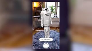 Clothing Hologram - WebAR - Actively Black | Wakanda Forever