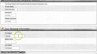 Activating an Account on Edline