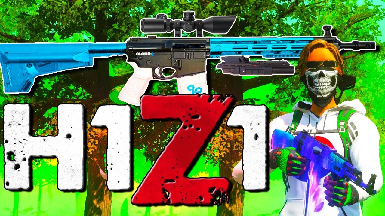 H1Z1 PS4 - NEW GUNS, CRATES, AND ATTACHMENTS?!?! (H1Z1 PS4 GAMEPLAY!!!)