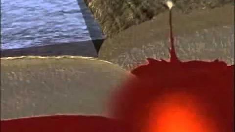 Em que camada da Terra se origina a lava que escapa dos vulcões?