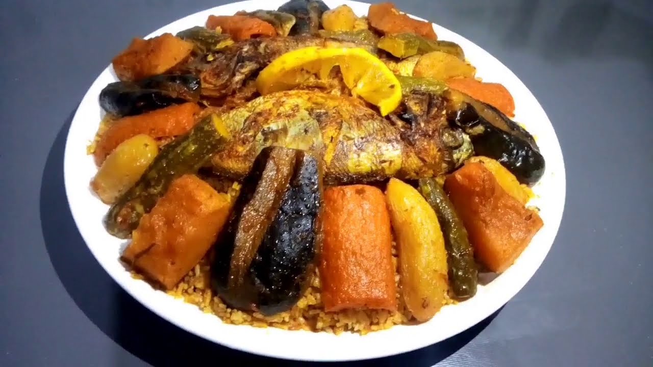 روز بالحوت أو مارو بالحوت 🥘 (أكلة صحراوية) سهلة