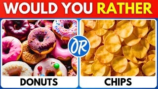 Would You Rather - Savory Vs Sweet Edition 🍩🌭
