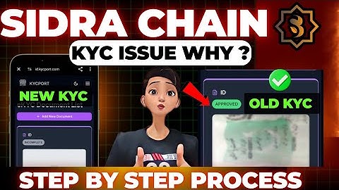 Sidra Chain KYC Verification | Sidra P2P Verification Kaise Kare | Sidra Chain KYC pending Problem