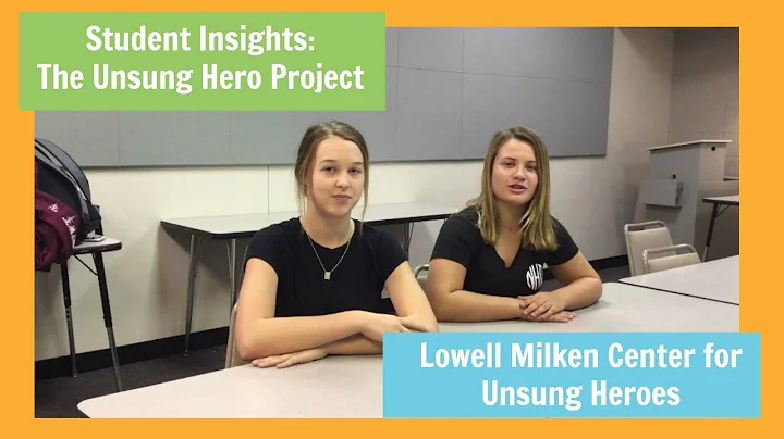 Student Insights: Eliza Potter Unsung Hero VLOG!