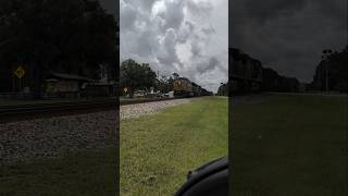 Fast CSX Coal Passes Folkston at 50 MPH