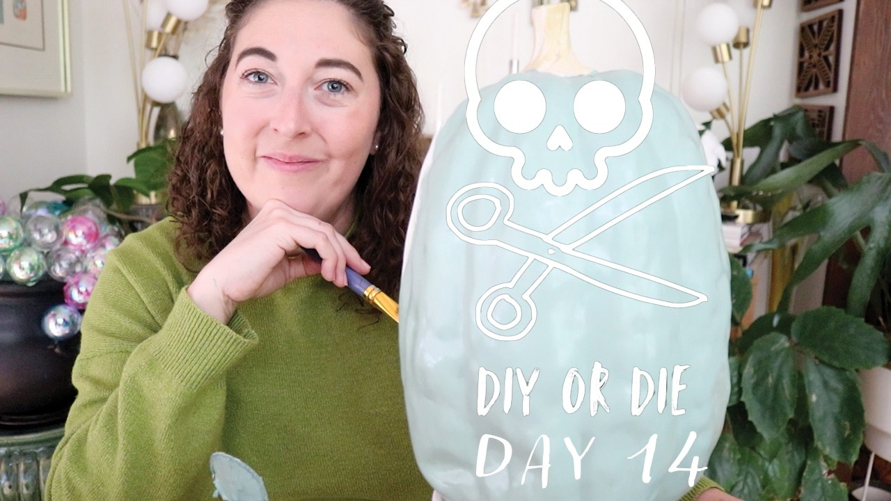 DIY or Die | Day 14: Melting Ghost Pumpkin!
