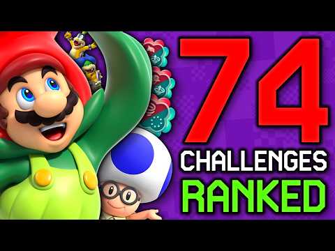 Ranking ALL 74 Challenges in Super Mario Bros Wonder