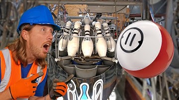 Behind the Scenes of a Bowling Alley | Bowling Alley Pinsetter