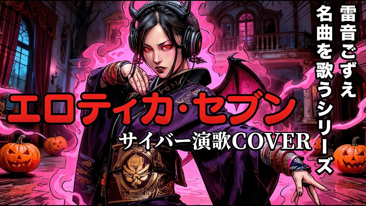 エロティカ・セブンを サイバー演歌歌手・雷音こずえが歌ってみた