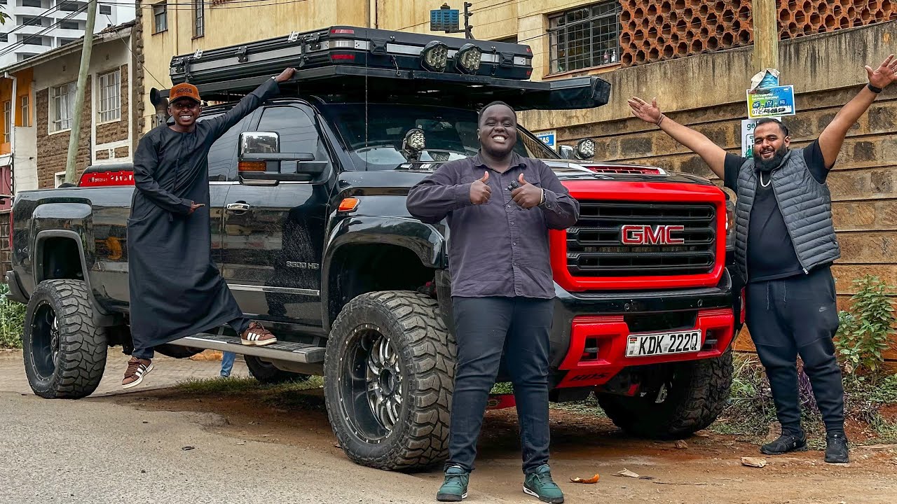 We Brought an American Truck to Nairobi CBD… and Everyone Lost It😂