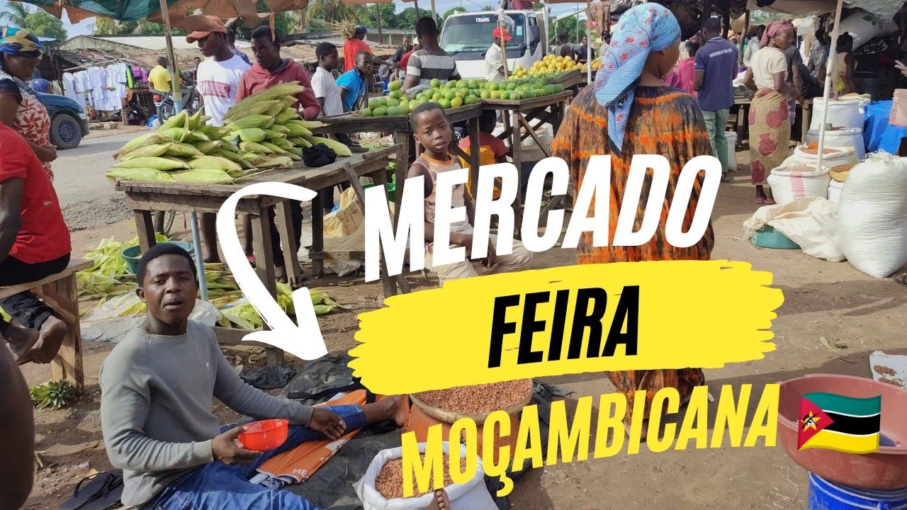 Como são os Mercados em Moçambique? ☹️🇲🇿