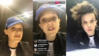 Millie Bobby Brown | Instagram Live Stream | 23 April 2017 | @ C2E2 - Chicago Comic