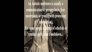 Meltdown Not Tantrum #shorts