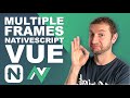 NativeScript-Vue Multiple Frames | NativeScript Tutorial Vue