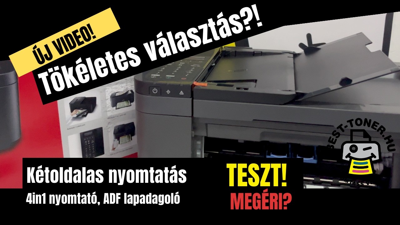 Miért a Canon PIXMA TR4755i a tökéletes választás otthonra?#Canon #TR4755i #MindenEgyben#Canon #4in1