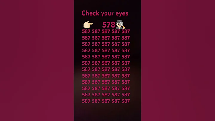 check your eyes and find the number 578 #geniusmindset #puzzle #logicpuzzle #puzzlefeed #braingames