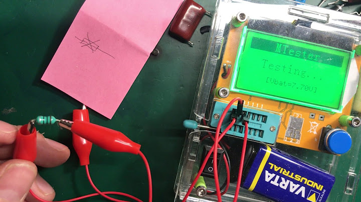 Instrukcja korzystania z Tester elementów Elektronicznych LCR-T4 wraz z kalibracją