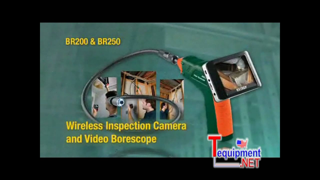 Endoscope avec caméra d'inspection Extech BR250