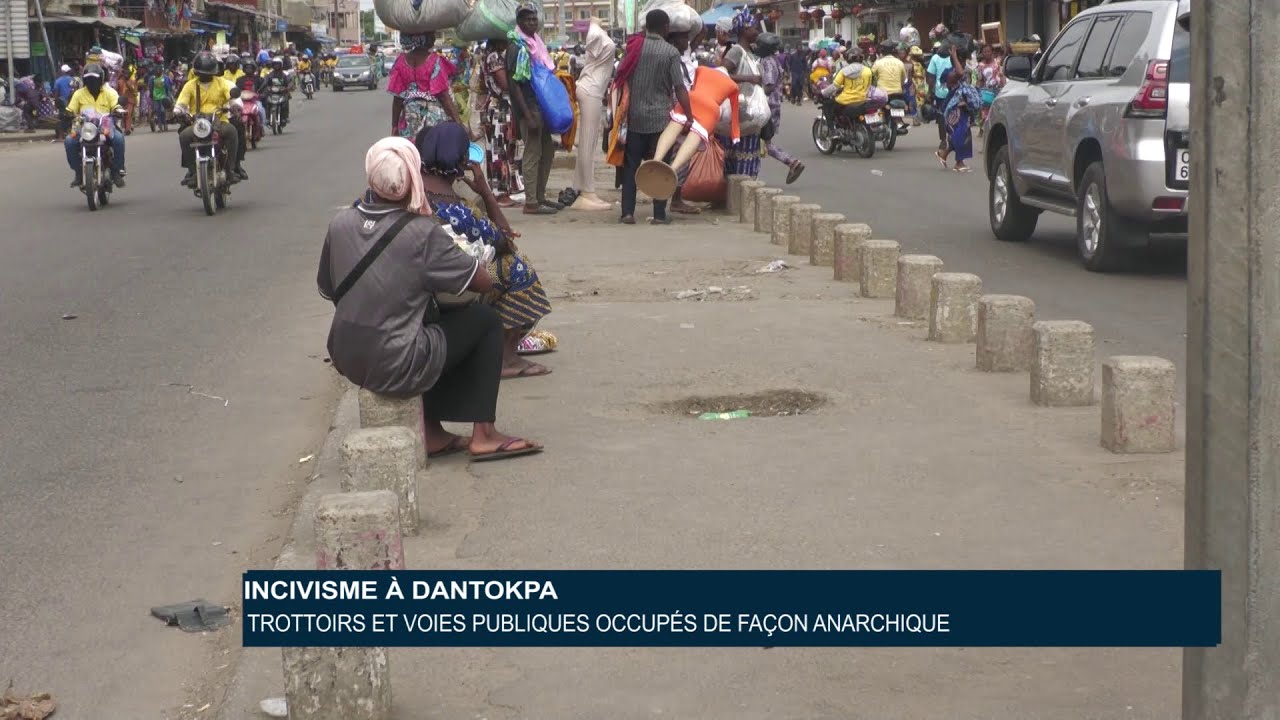 Incivisme à Dantokpa : Trottoirs et voies publiques occupés de façon anarchique