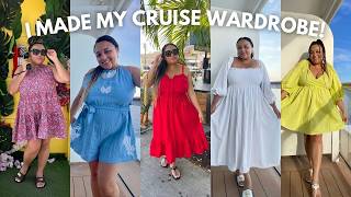 Everything I made and wore on my cruise vacation! | Handmade cruise wardrobe | memade vacation