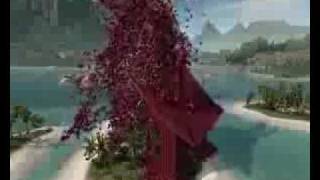 crysis 3000 barrels explosion
