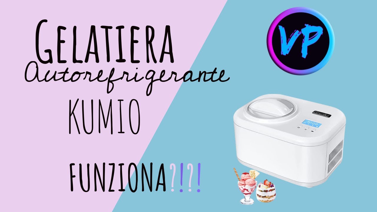 Enkho Gelatiera autorefrigerante NUOVA Con Scatola E Istruzioni