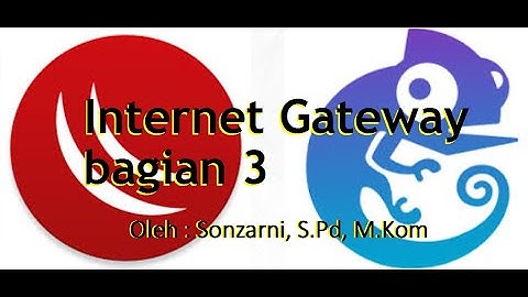 03 Internet Gateway di Mikrotik pada GNS3 bagian 3