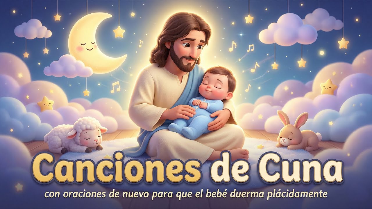 Canciones de cuna con oraciones de Año Nuevo para que el bebé duerma plácidamente.