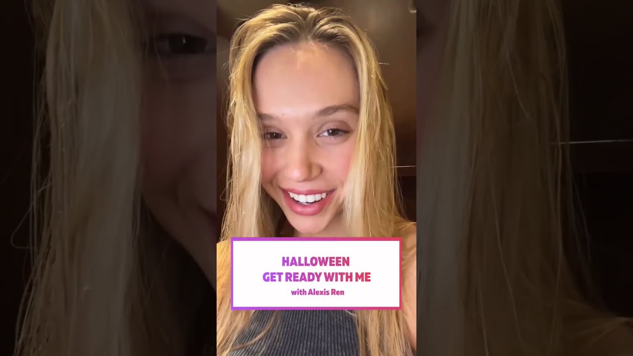 Let's go behind the scenes with Alexis Ren as she gets ready for Halloween! 💎 