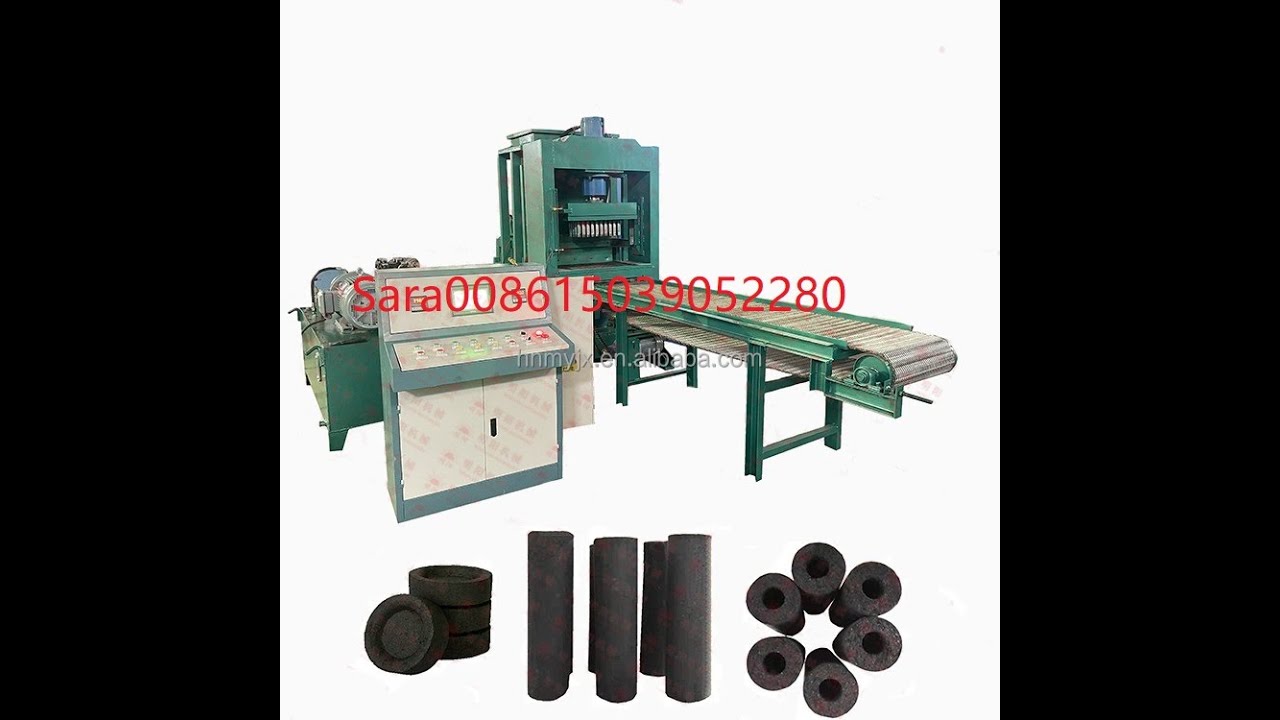 Automatic Hydraulic Briquette Maker Hookah & Shisha Charcoal Briquette