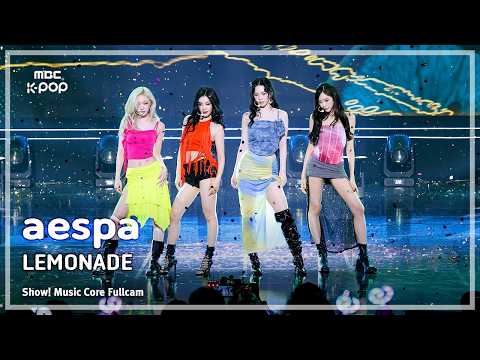 [#음중풀캠] aespa (에스파) – LEMONADE FullCam | 쇼! 음악중심 | MBC260606