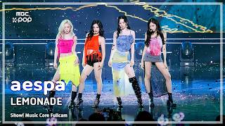  Aespa (에스파) - Lemonade Fullcam 쇼 음악중심 Mbc260606