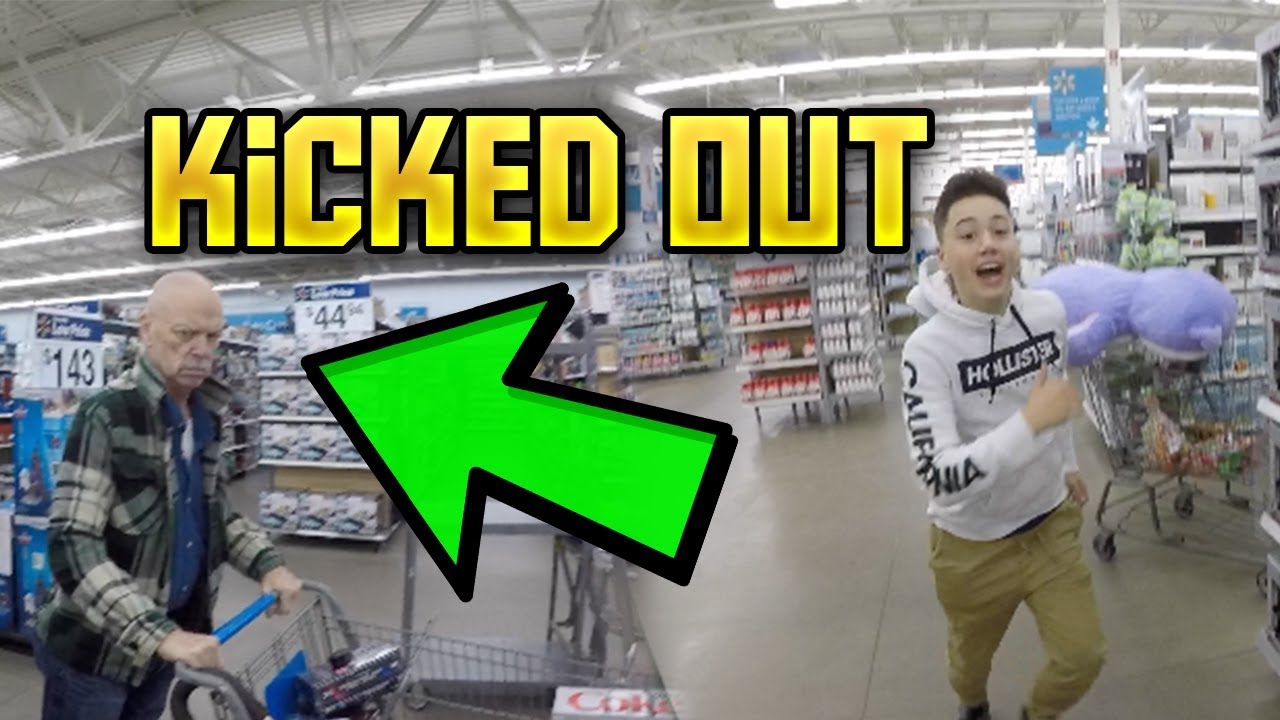 Walmart pranks part 2 (ACTUALLY KICKED OUT) YouTube