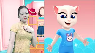 My Talking Angela 2 Real Life And Gameplay Catch The Trend Hot Tiktok