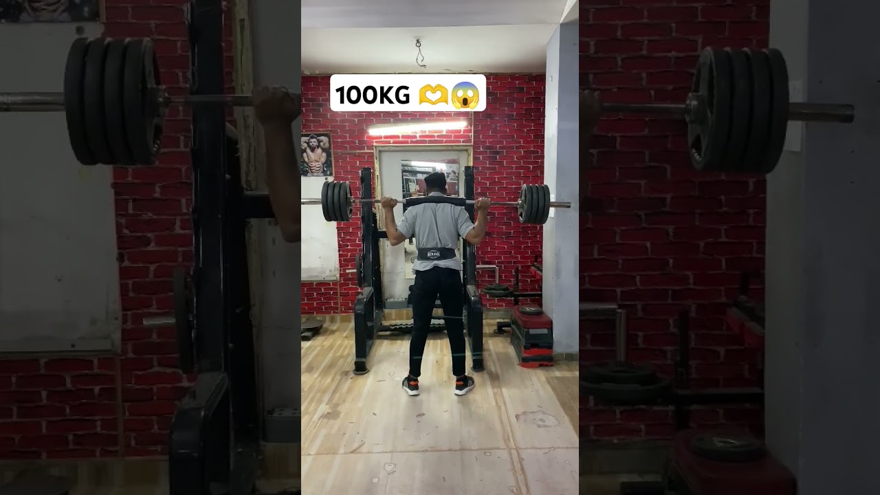 Legs Lover 🖤 ||  100KG squats 😱 