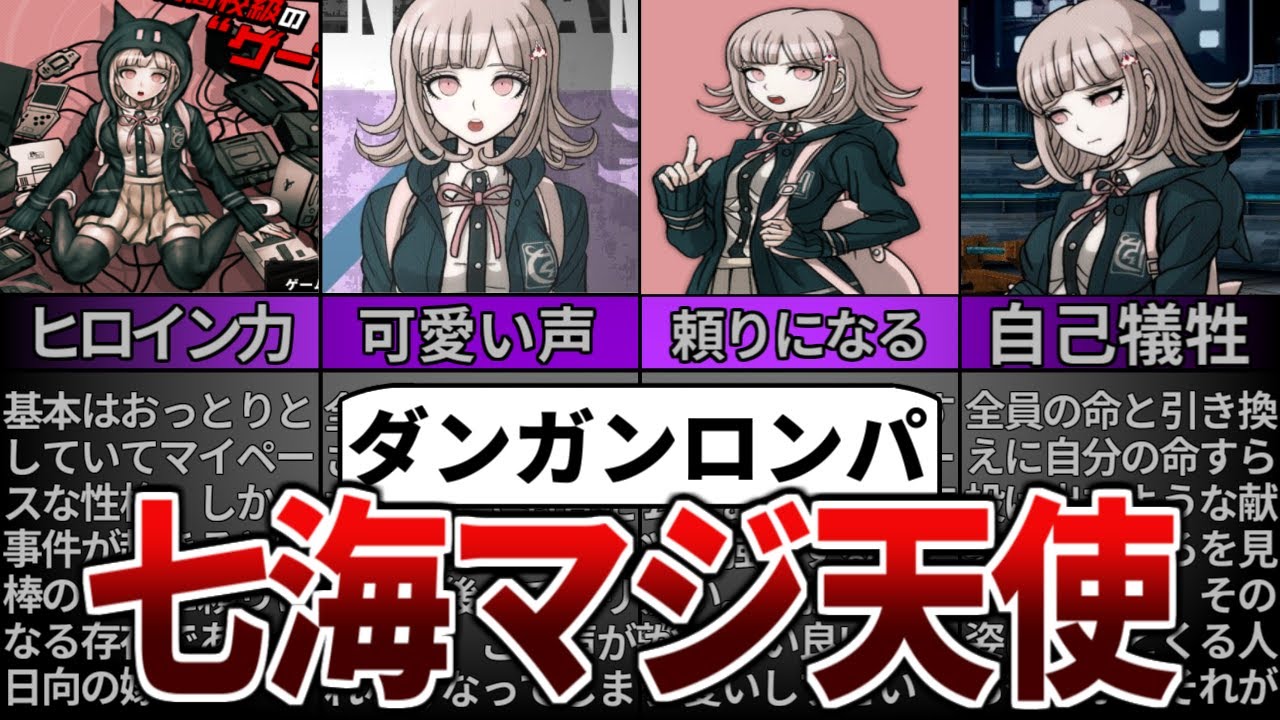 ダンガンロンパ】七海千秋という可愛いくて頼りになるヒロインについて 