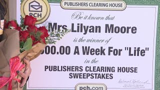 Publishers Clearing House awards Rio Rancho woman $600 a week for life