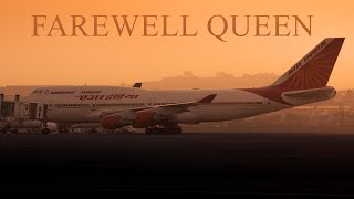 Air India Boeing 747's Last Takeoff from Mumbai Airport | Historic Farewell Flight in 4K