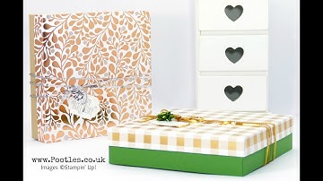 Enormous Reinforced Lidded Birthday Year Of Cheer Box