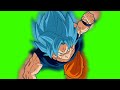 SSB Goku Damaged Gi Green Screen 