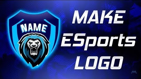 How to make a esports logo on android📲 in ps touch