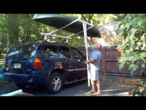 Homemade PVC kayak loader Doovi